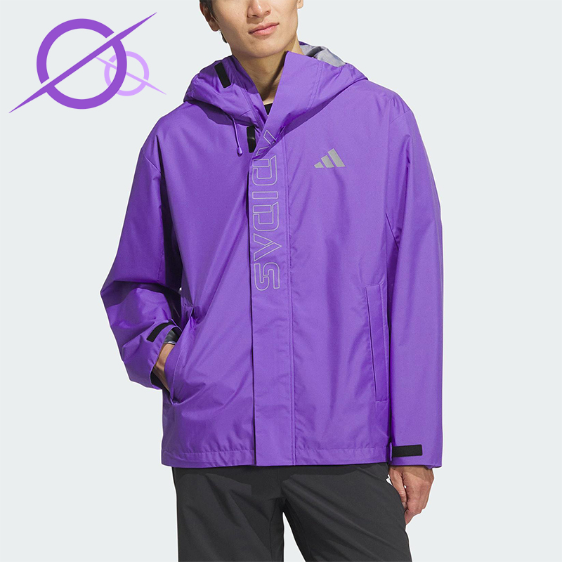 Adidas/阿迪达斯正品V WV JKT男女连帽户外保暖时尚外套KF5236