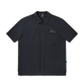 衬衫 李宁正品 ASHV259 男子简约经典 翻领宽松休闲短袖 2025新款 夏季