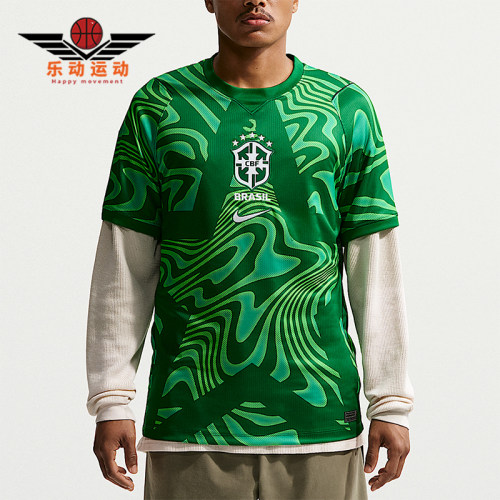 Nike/耐克正品Dri-FIT男士时尚球迷版复古足球短袖T恤IB5267-302