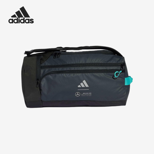 Adidas/阿迪达斯正品2025新款男女同款简约运动赛车风桶包JX6467