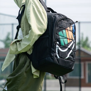 Nike耐克包学生双肩包新款 户外书包收纳旅行电脑包运动背包HF7722