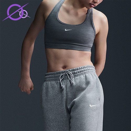Nike/耐克正品Swoosh女士跑运动训练透气健身内衣DX6817-085