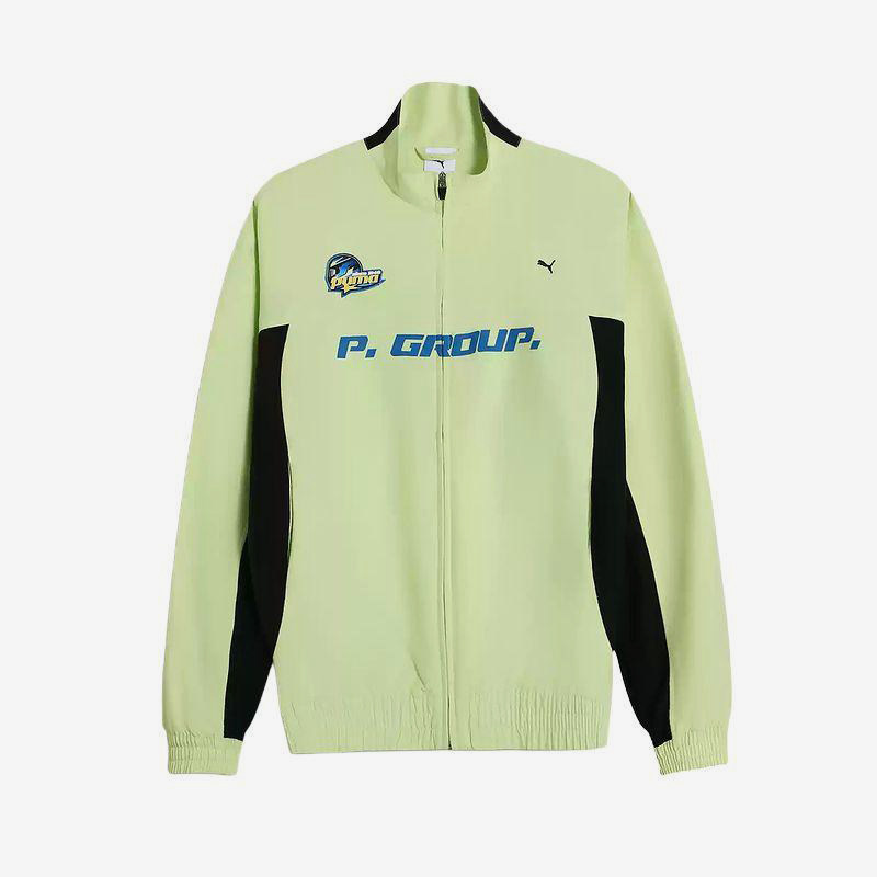 Puma/彪马正品春季新款男女同款赛车风宽松拼接休闲外套631336-35