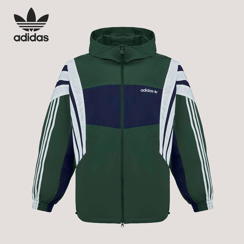 Adidas/阿迪达斯正品三叶草男士宽松时尚运动梭织耐穿外套KW4810