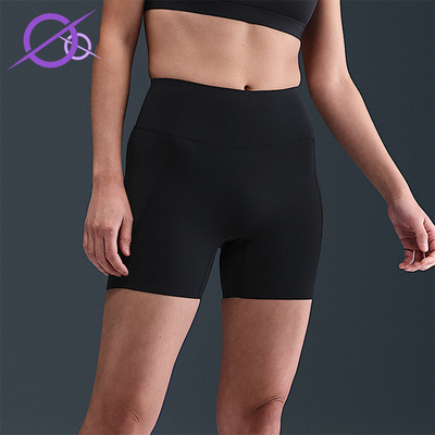 Nike/耐克正品2026年女士日常运动高腰骑行经典短裤HQ6833-010