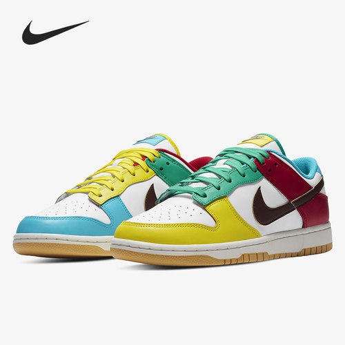 Nike/耐克正品当季新款男女多彩拼接鸳鸯休闲板鞋 DH0952-100