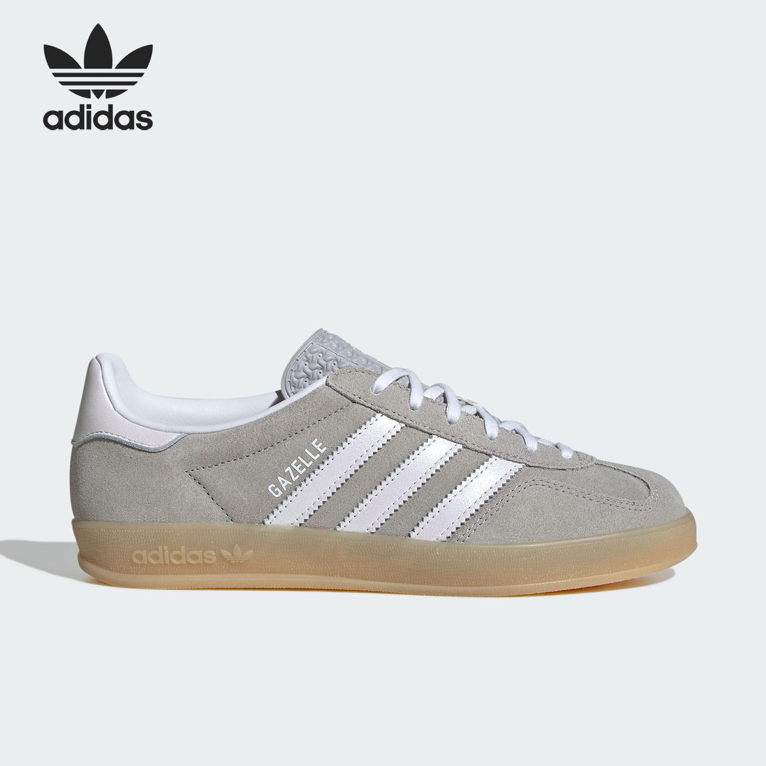 Adidas/阿迪达斯正品三叶草女士经典轻便休闲透气运动板鞋JQ7008