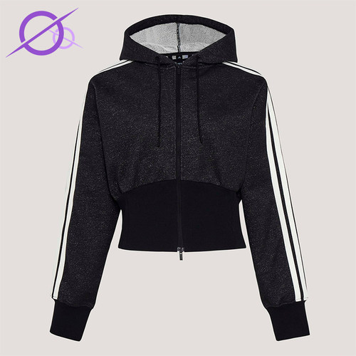 Adidas/阿迪达斯正品2026年新款女士经典休闲运动连帽夹克KX8905