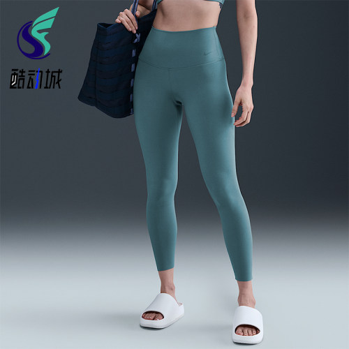 Nike/耐克正品2025秋季款女士散步高腰紧身运动长裤DQ6014-006