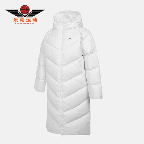 Nike/耐克正品2025冬季款女士日常连帽保暖耐穿羽绒服HV5237-100