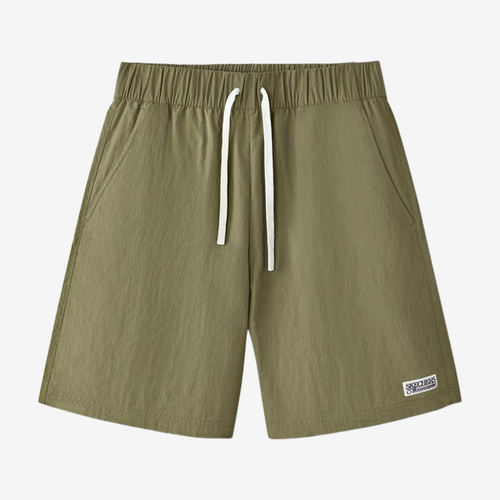 Skechers斯凯奇正品儿童款亲肤舒适三分休闲短裤L225M080-05HR