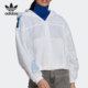 新款 当季 女子三叶草透气运动连帽外套GT8472 阿迪达斯正品 Adidas