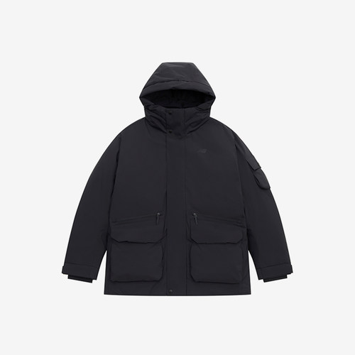 New Balance/NB正品冬季新款男子经典保暖连帽羽绒服NPE41331-BK