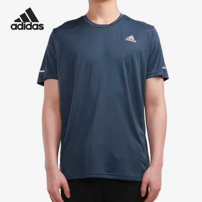 Adidas/阿迪达斯正品当季新款男子运动休闲透气短袖T恤 GN2168