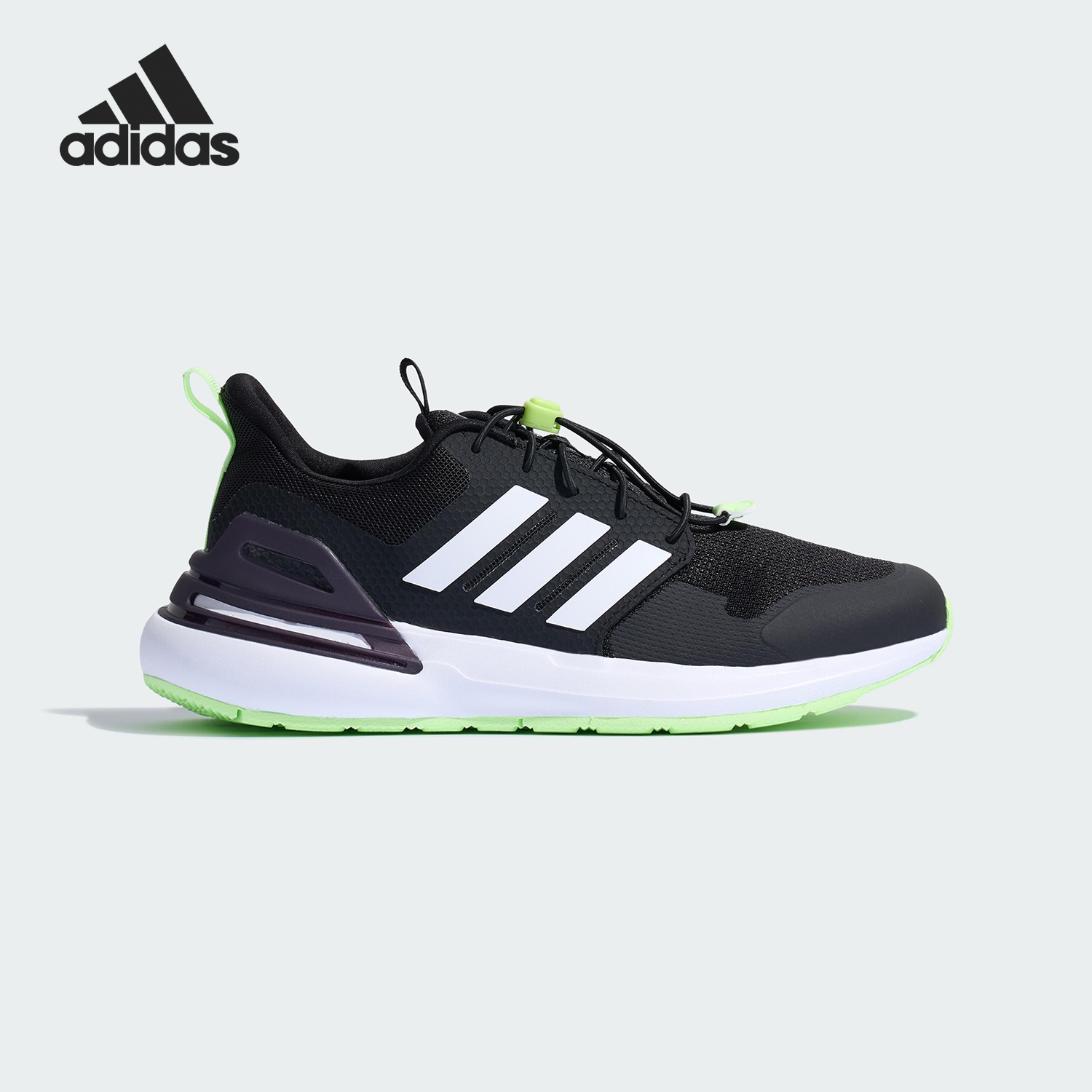 Adidas/阿迪达斯正品RAPIDASPORT儿童低帮耐磨休闲运动鞋KH8918