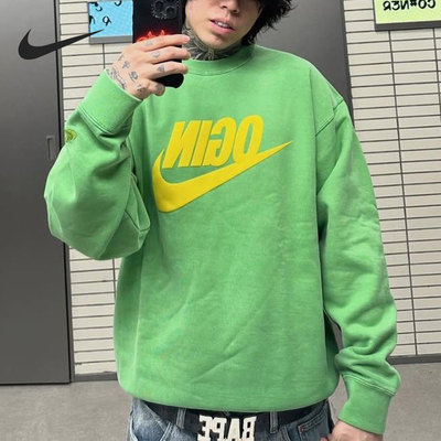 Nike/耐克正品2025冬季款男士日常圆领套头印花卫衣FV5942-310