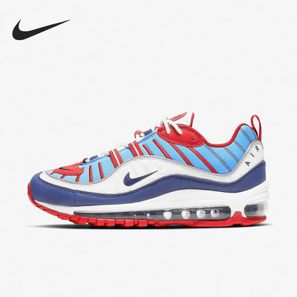Nike/耐克正品 Air Max 98女子气垫运动缓震跑步鞋AH6799-112