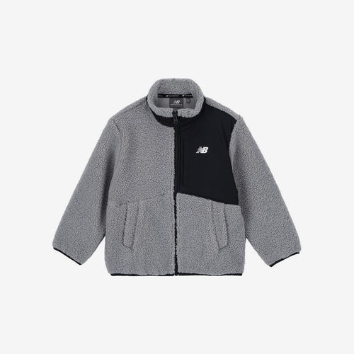New Balance新百伦正品儿童加绒加厚保暖休闲运动夹克4DD3S073-GR