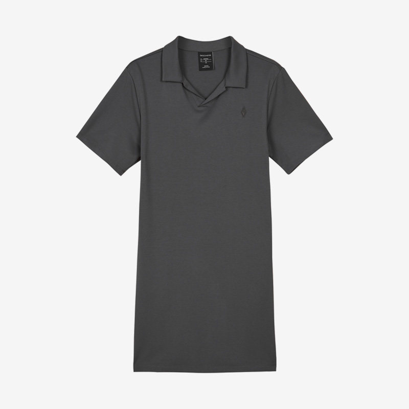 Skechers/斯凯奇正品夏季女子新款简约休闲针织短袖连衣裙