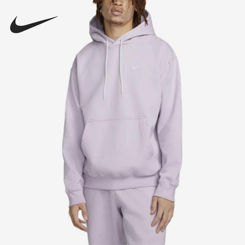 Nike耐克正品男款连帽宽松套头运动休闲长袖T恤CV0552-530