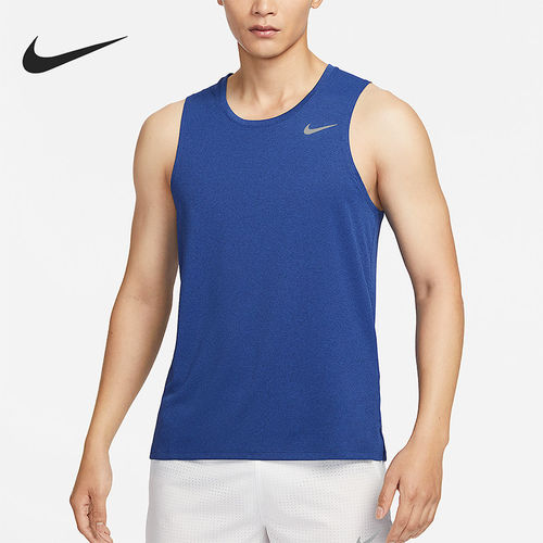 Nike/耐克正品2025秋季款男士套头运动跑步无袖背心T恤DV9322-481