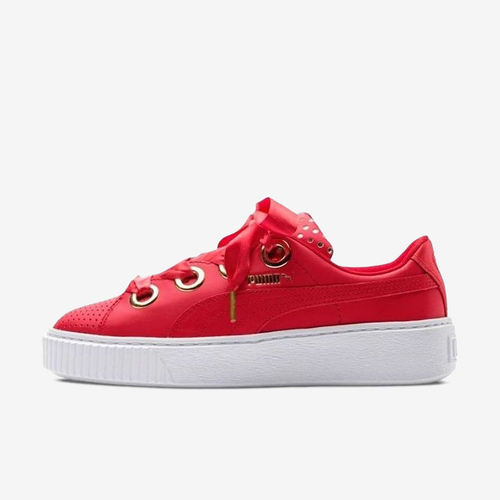 Puma彪马正品PlatformKissAthLux女低帮休闲运动板鞋366704-03