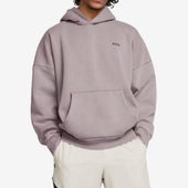 安德玛正品 1386552 新款 连帽户外宽松舒适卫衣套头衫 015 男士