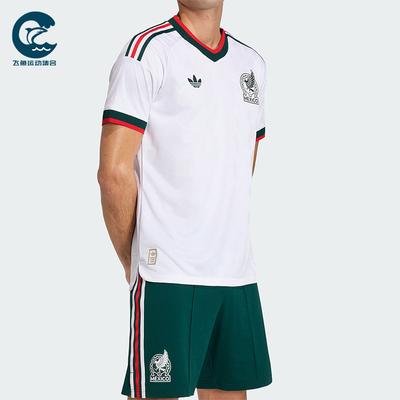 Adidas/阿迪达斯正品三叶草男士运动修身V领训练短袖T恤JY5539