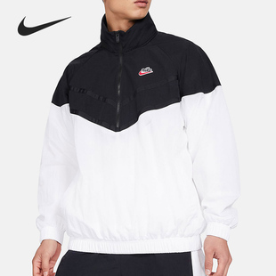 Nike/耐克正品男子可收纳连帽梭织运动夹克外套 DA2493-399