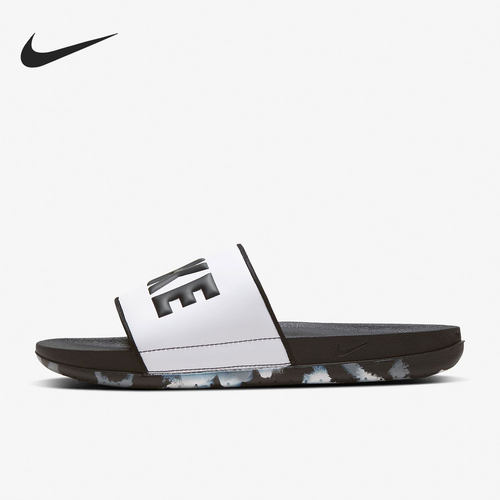 Nike/耐克正品COURT SLIDE男子轻便运动一字凉拖鞋DA2545-001
