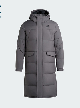 Adidas/阿迪达斯正品V L DOWN PARKA男女连帽保暖羽绒服KF6746