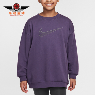 耐克正品 套头日常卫衣HM6527 2025冬季 大童圆领经典 573 款 Nike