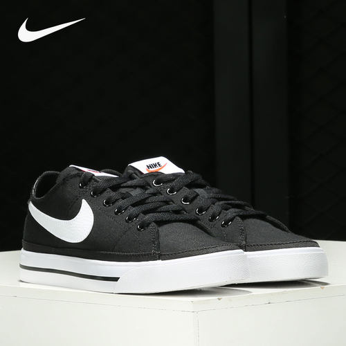 Nike/耐克正品新款女子舒适运动鞋轻便板鞋休闲帆布鞋 CZ0294-001