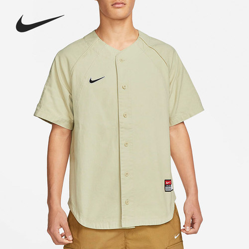 Nike/耐克正品男子舒适圆领针织运动休闲短袖T恤 DQ6283-455