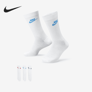 DX5025 Nike 男女透气针织运动袜三双装 2025新款 911 耐克正品