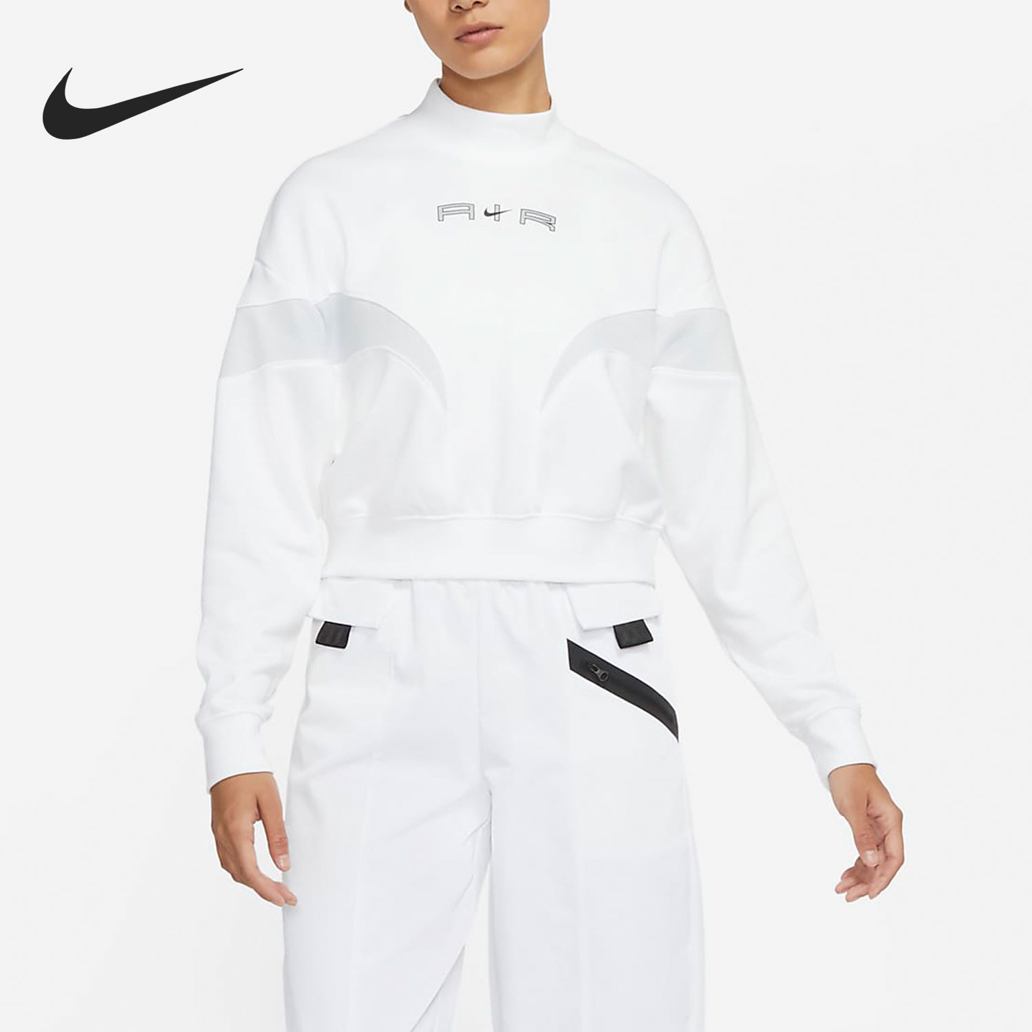 Nike/耐克正品休闲女子时尚潮流运动卫衣套头衫 DD5434-100