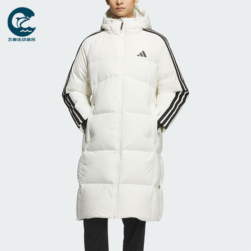 Adidas/阿迪达斯正品2025秋季款男士日常保暖长款羽绒服KC2497