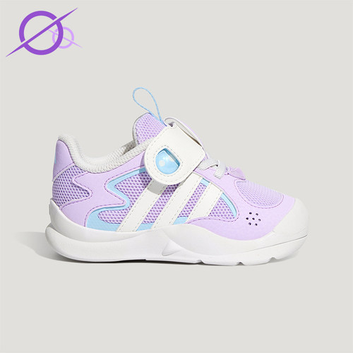 Adidas/阿迪达斯正品四季款婴童防滑透气经典魔术贴运动鞋KH6639