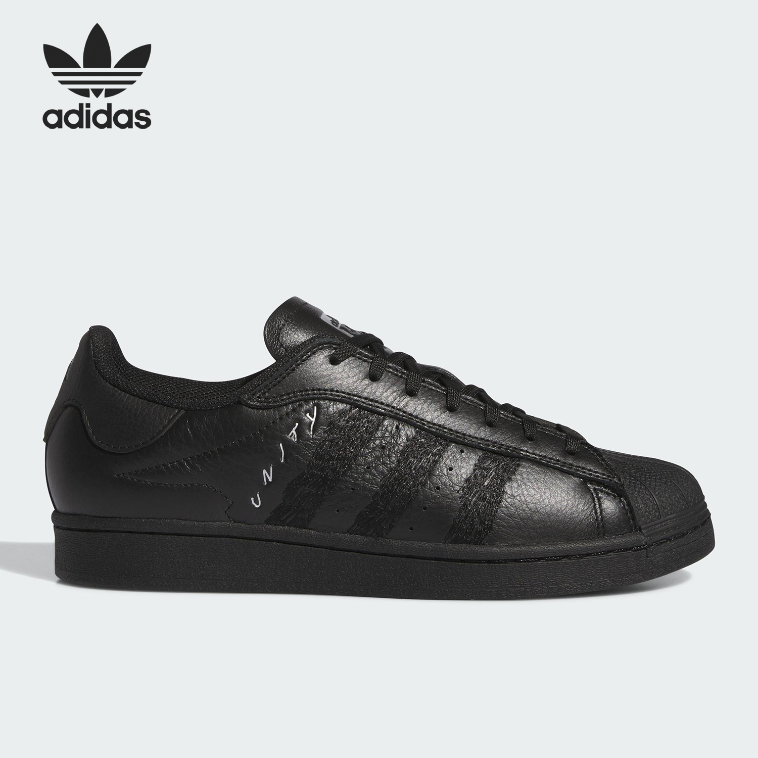 Adidas/阿迪达斯正品三叶草男女低帮系带轻便运动休闲板鞋ID8723
