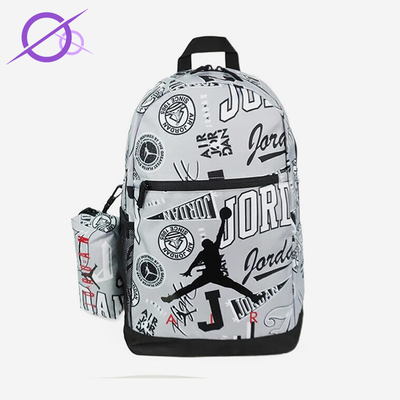 Nike/耐克正品JORDAN儿童拉链时尚图案经典双肩背包DJ5649-014
