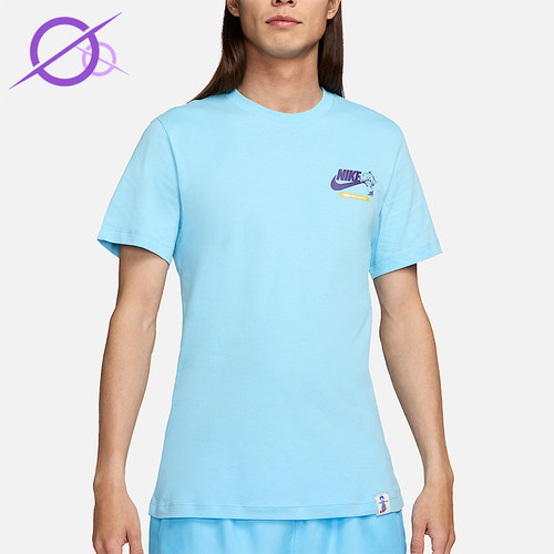 Nike/耐克正品2025男士日常圆领套头耐穿透气运动短袖FV3755-407