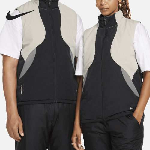 Nike耐克正品Nocta联名男女多口袋宽松拉链保暖马甲DR2663-010