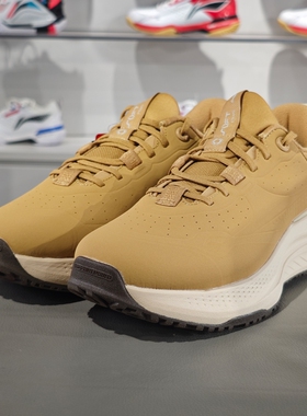 李宁正品SOFT PLUS SHIELD男子耐磨舒适包裹潮流休闲鞋AGLU229-2