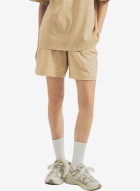 MLB正品夏季男女同款简约日常松紧腰经典休闲短裤3ASPB0143-45BGL