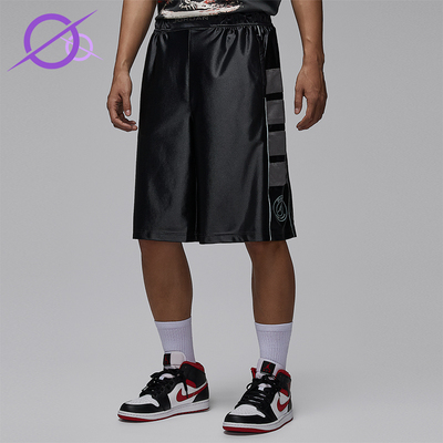 Nike/耐克正品夏季JORDAN男士针织宽松足球顺滑短裤IF3806-018