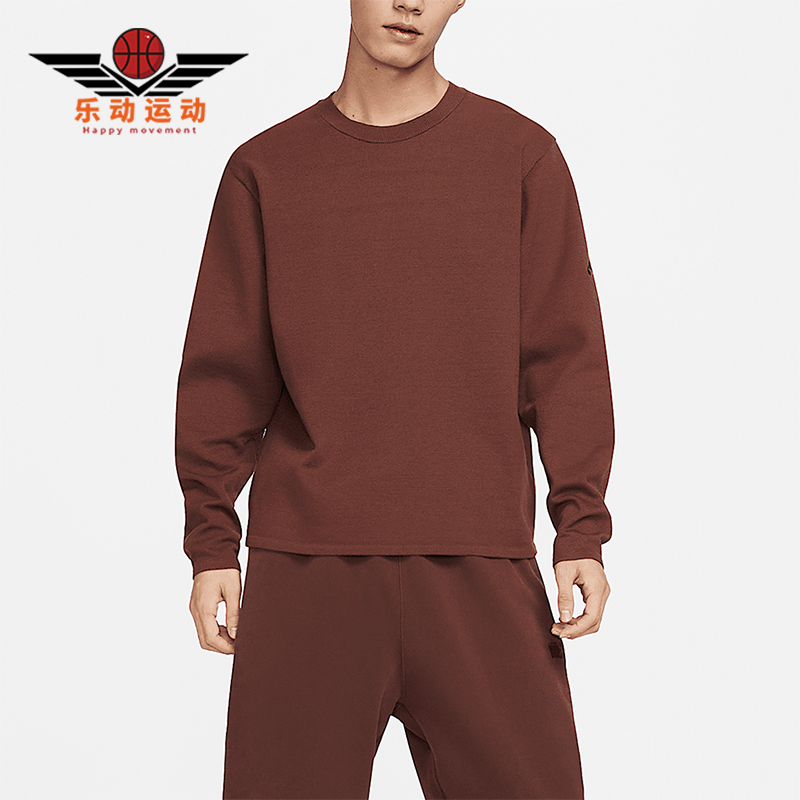 Nike/耐克正品THERMA-FIT男士针织圆领卫衣套头衫DV9975-231