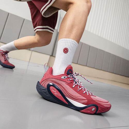 李宁正品男子低帮减震篮球鞋