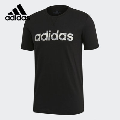 Adidas/阿迪达斯正品 夏季新款男子运动圆领休闲T恤EI9755