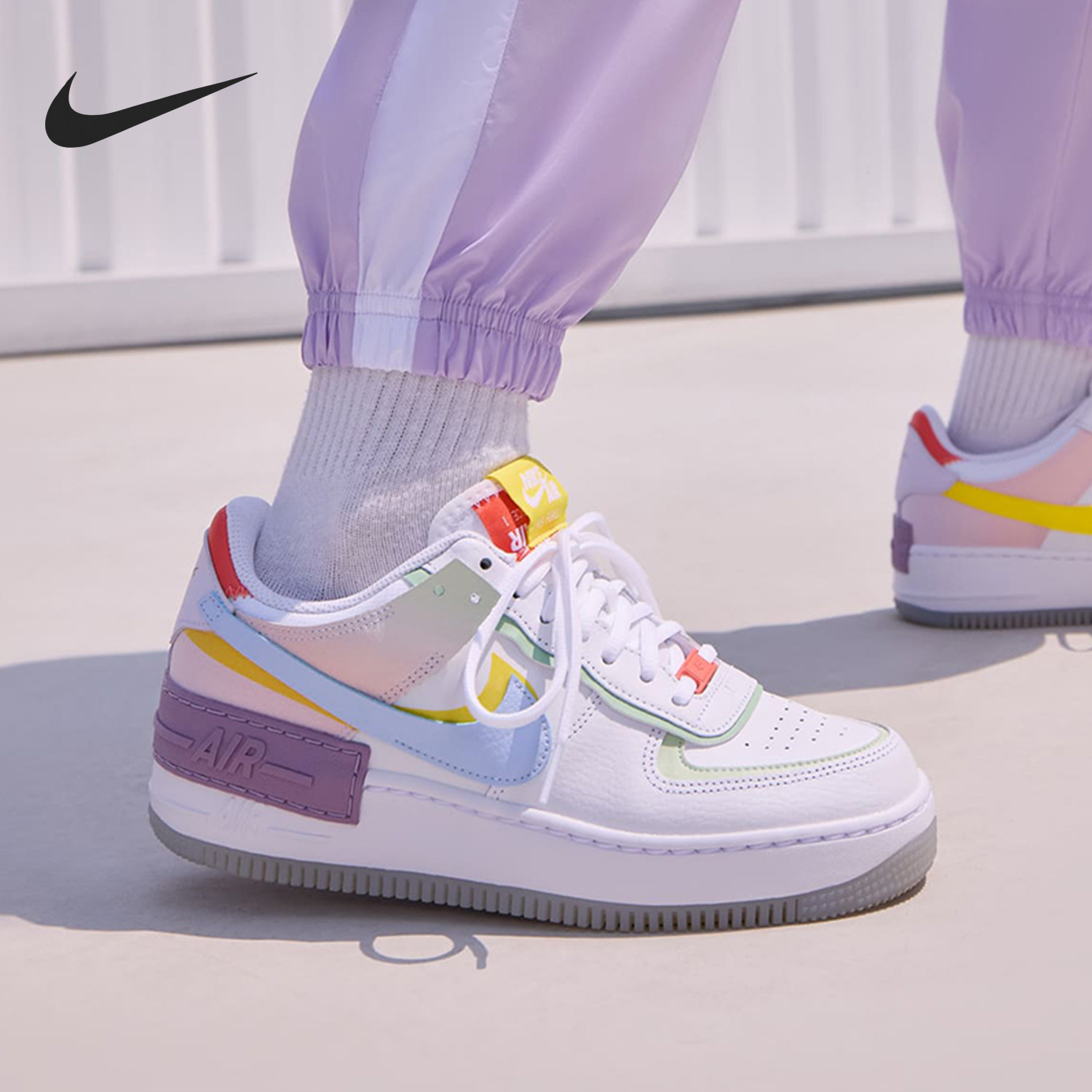 Nike/耐克正品年春季新款AF1 SHADOW女子运动休闲板鞋CU3012,运动鞋new,板鞋,淘宝优惠券,粉丝福利购,淘宝优惠卷