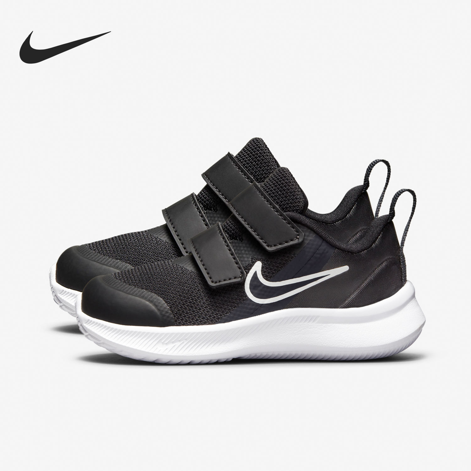 Nike/耐克正品当季新款低帮透气魔术贴小童运动休闲鞋 DA2778-003